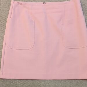 LOFT Pink Mini Skirt for Casual Work